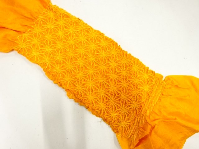 正絹　絞り　帯揚げ